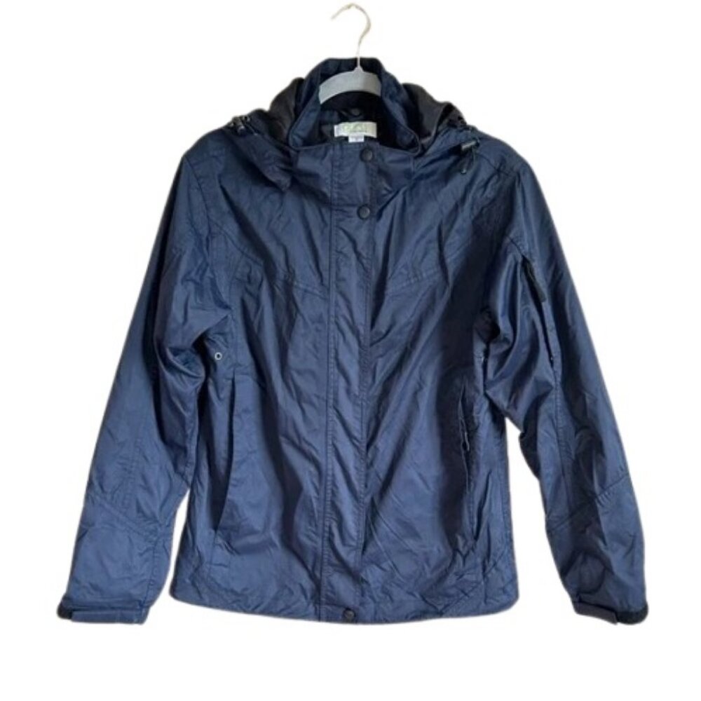 Guru utility jacket navy blue women size M